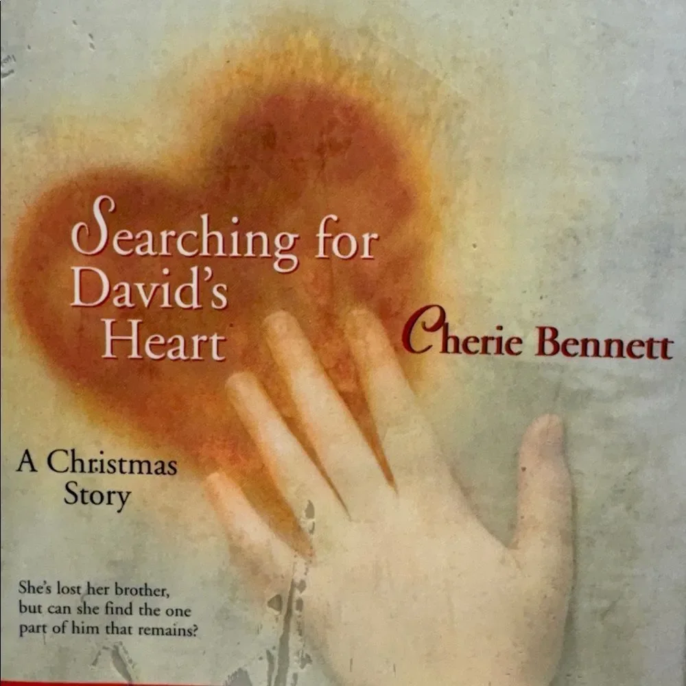 Scholastic Paperback , searching for David’s Heart by Cherie Bennett.
